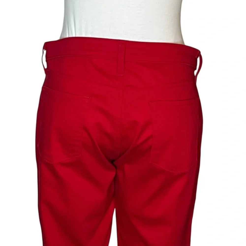 Gap cherry red chino ankle pant size 8